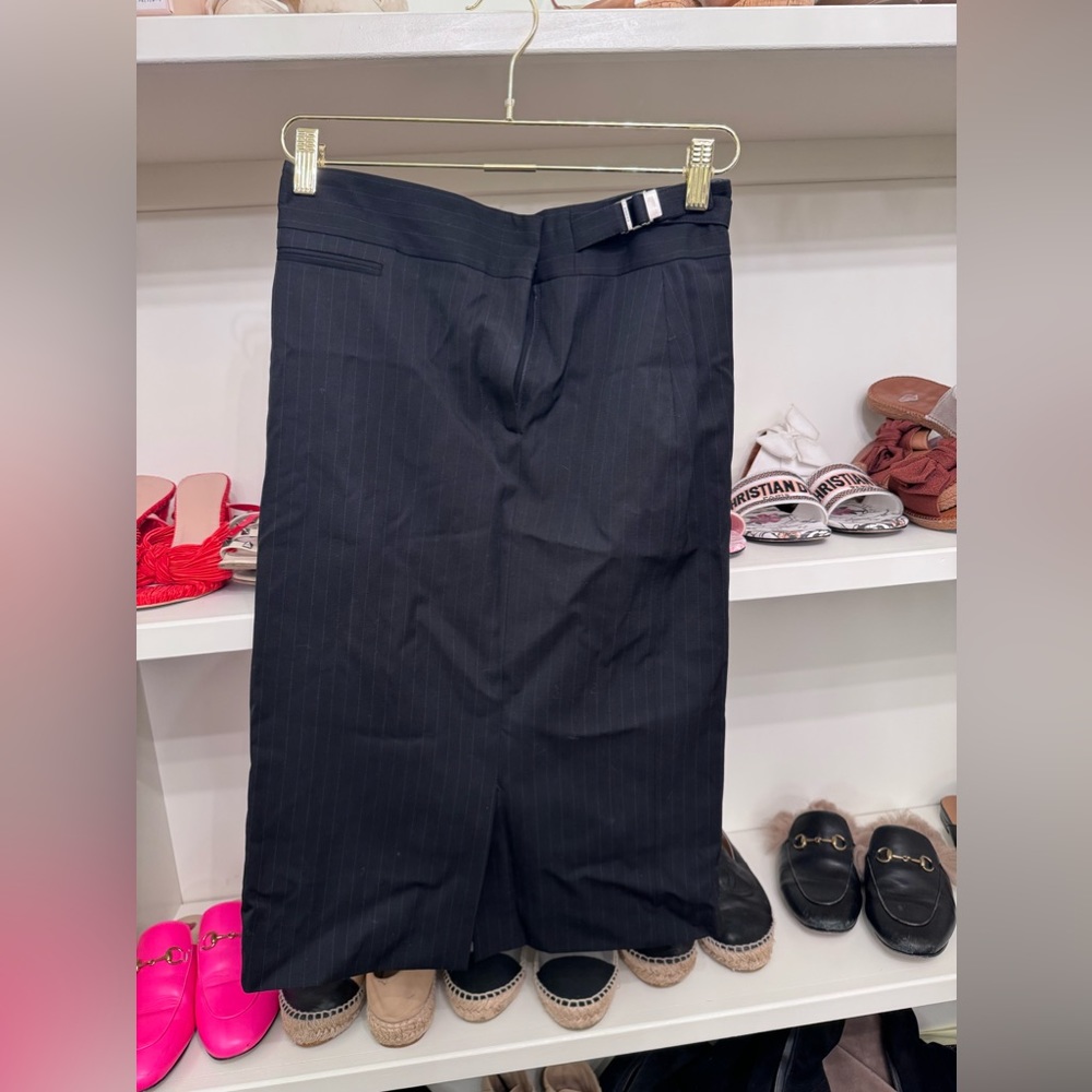 Gucci striped pencil skirt